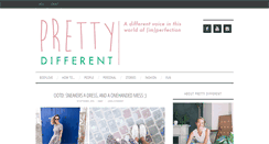 Desktop Screenshot of pretty-different.com